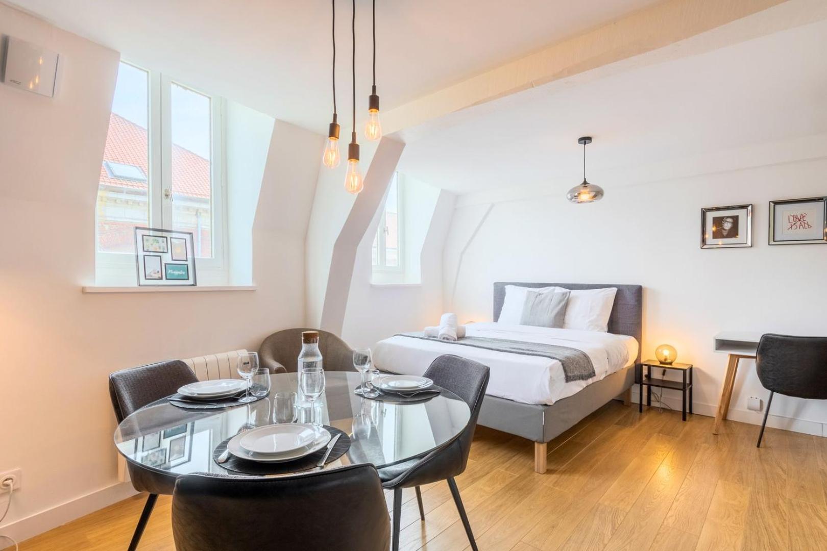 Vieux Lille - Beautiful Neat And Bright Apartment Buitenkant foto